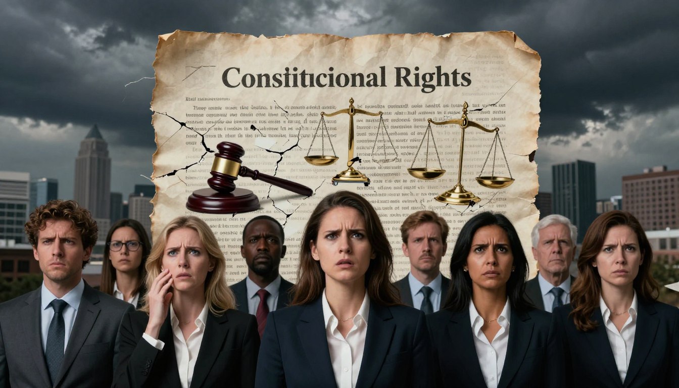 Constitutional rights violations in the 21st century